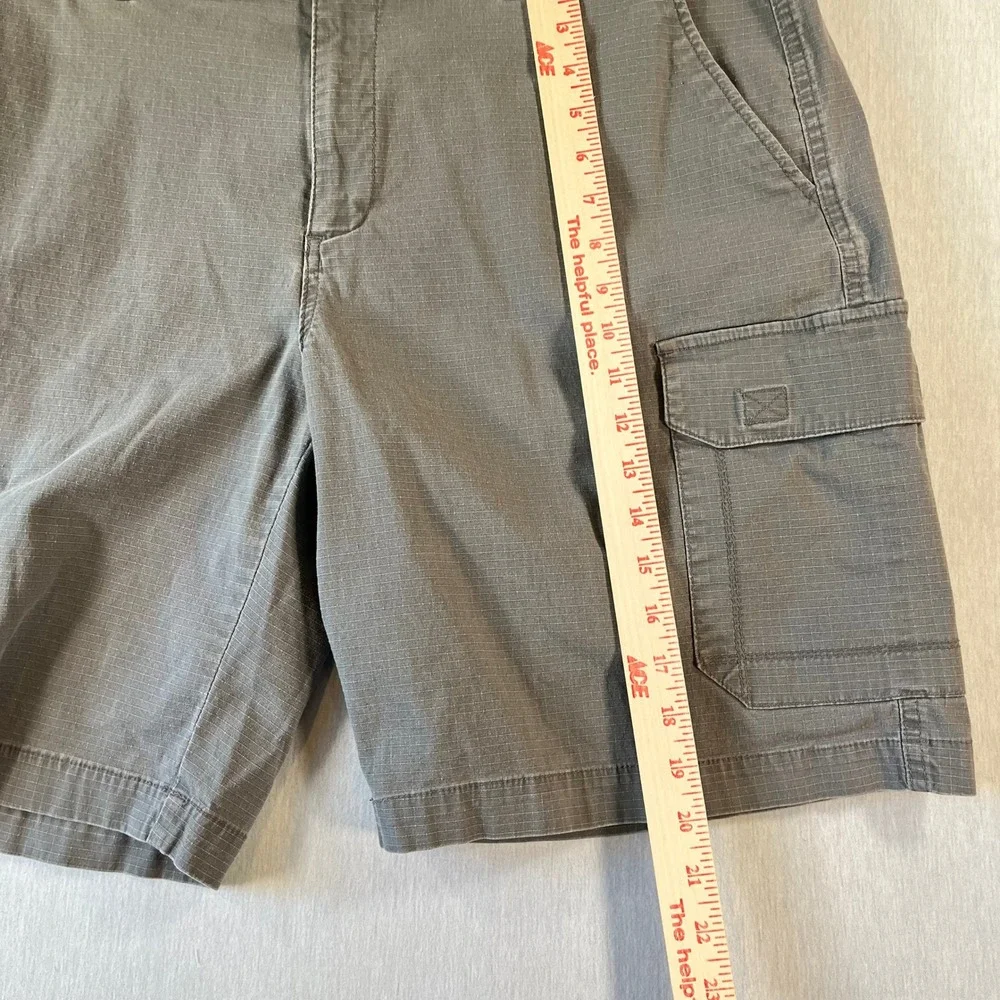 Weatherproof Ripstop Shorts Mens 40 Grey Cargo 9